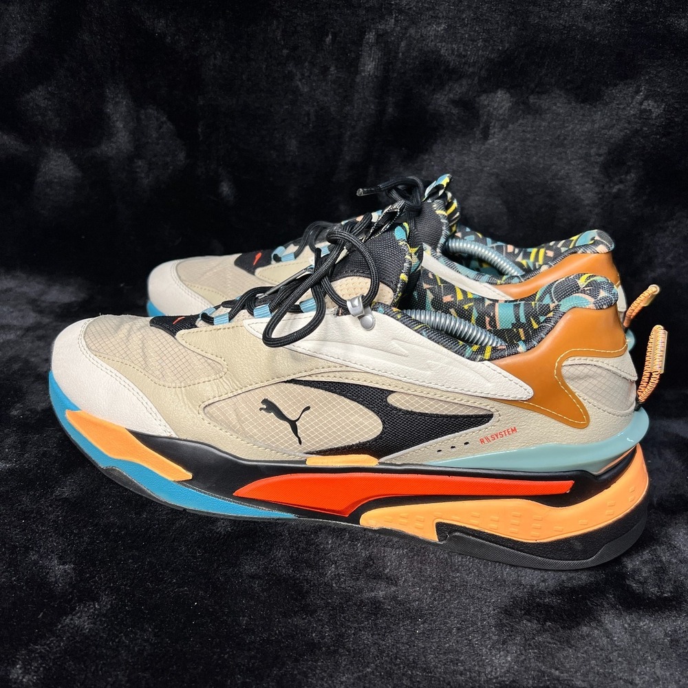 Puma RS-Fast HC Hill Camp 387930-01 Mens 13 Running Shoes Brown Ripstop Sneaker